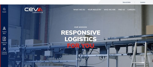 Top 3PL Warehousing Companies: CEVA Logistics