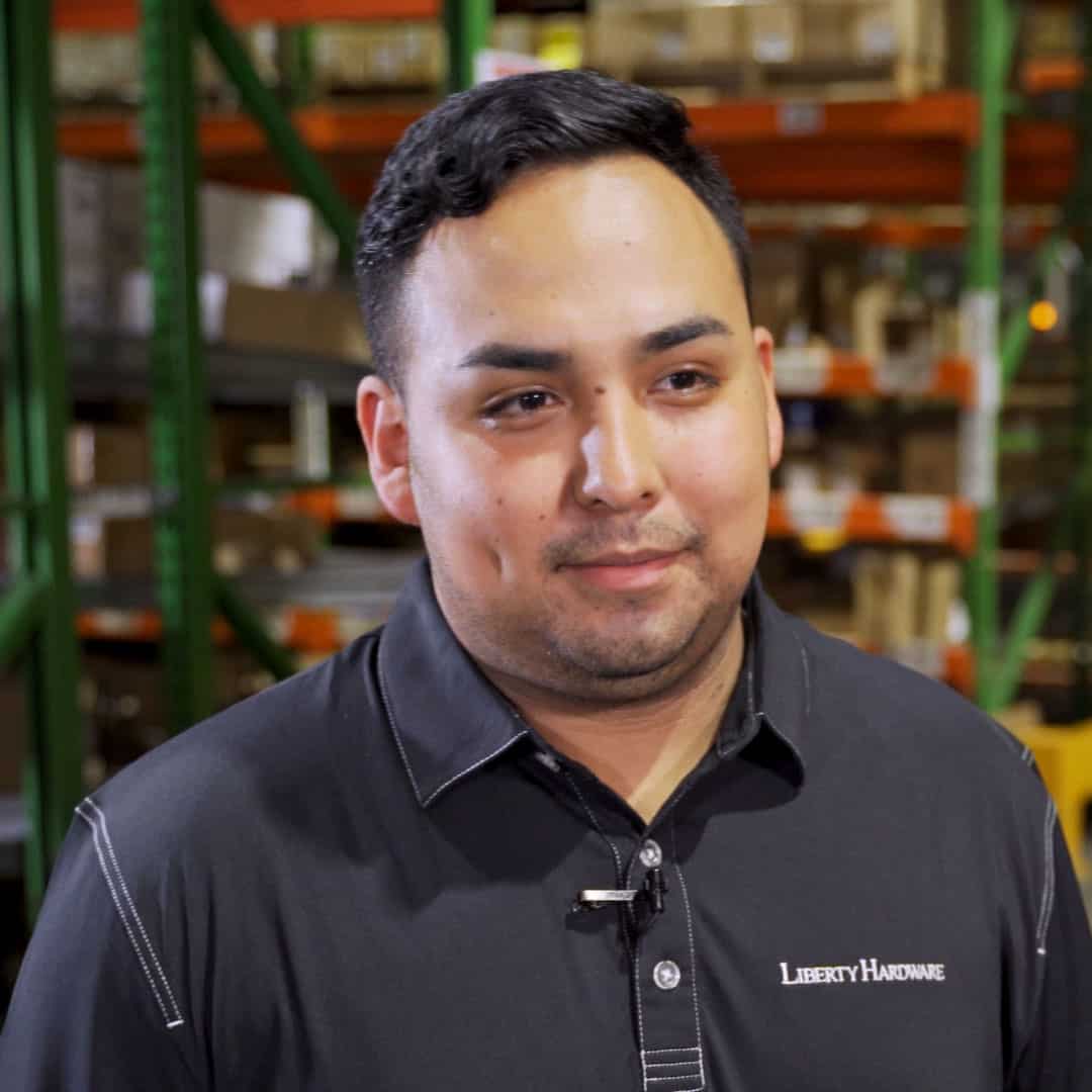 Martin Moreno, group lead at Liberty Hardware