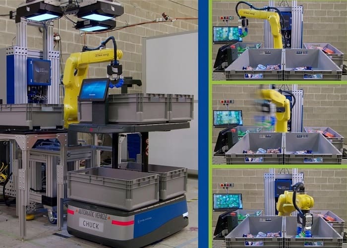 Types of pick and place robots