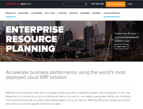 NetSuite ERP